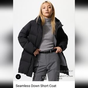 Uniqlo Black Puffer Jacket